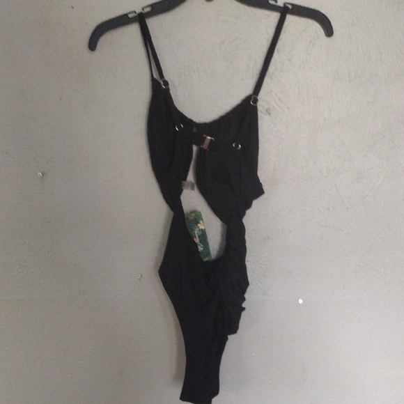 NWT Blooming Jelly Elegant Black One-Piece Swimsuit – - Picture 2 of 6